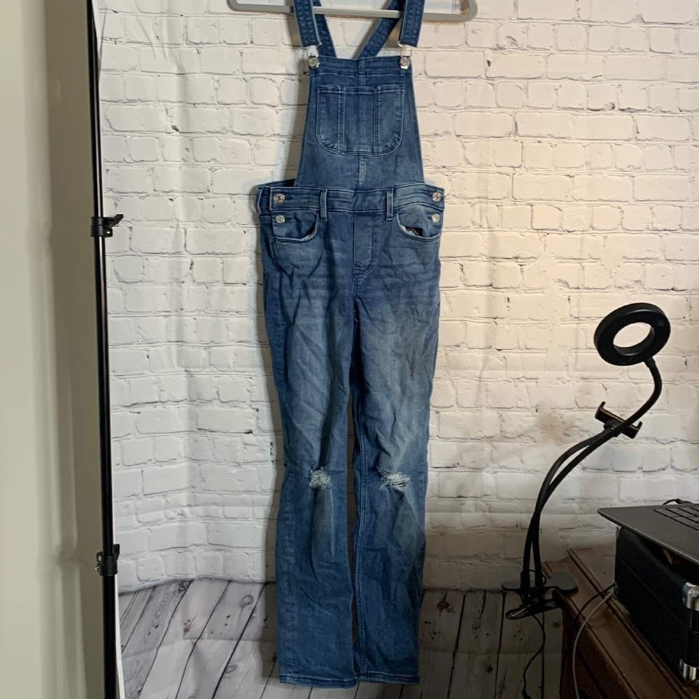 Blue Denim Overalls